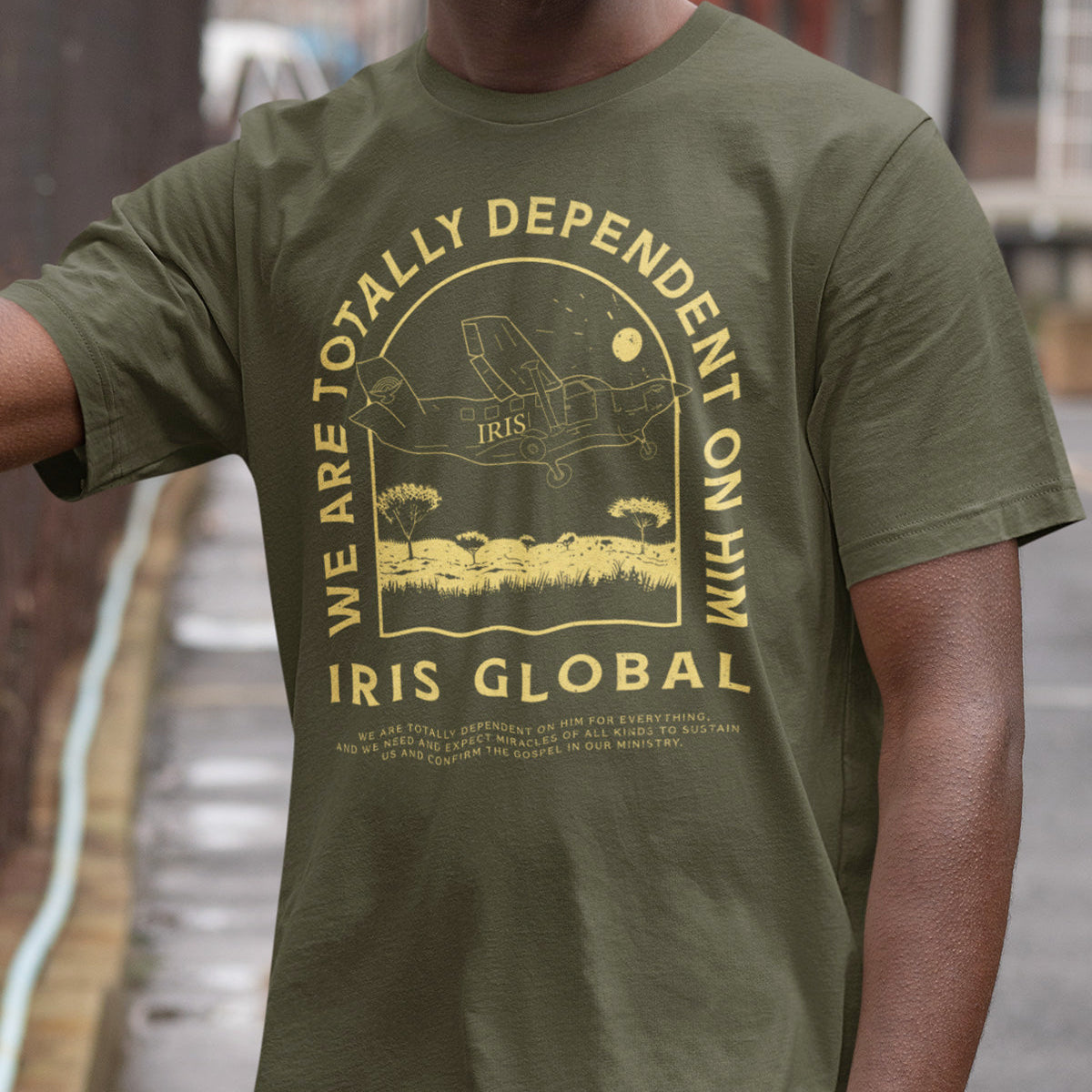 We Are Totally Dependent on Him - Core Value No.2 - Unisex t-shirt